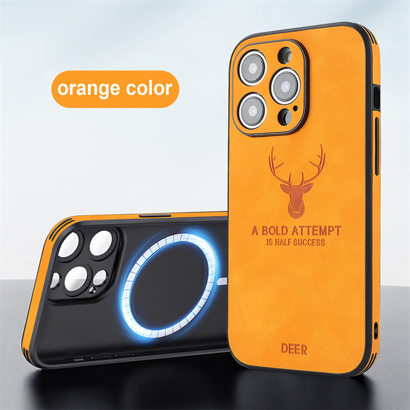 Per iPhone14 Custodia per telefono ultra sottile Silky Feel De Cortex per iPhone 14 13 12 11 Pro Max Texture Leath Protection_voghion.com