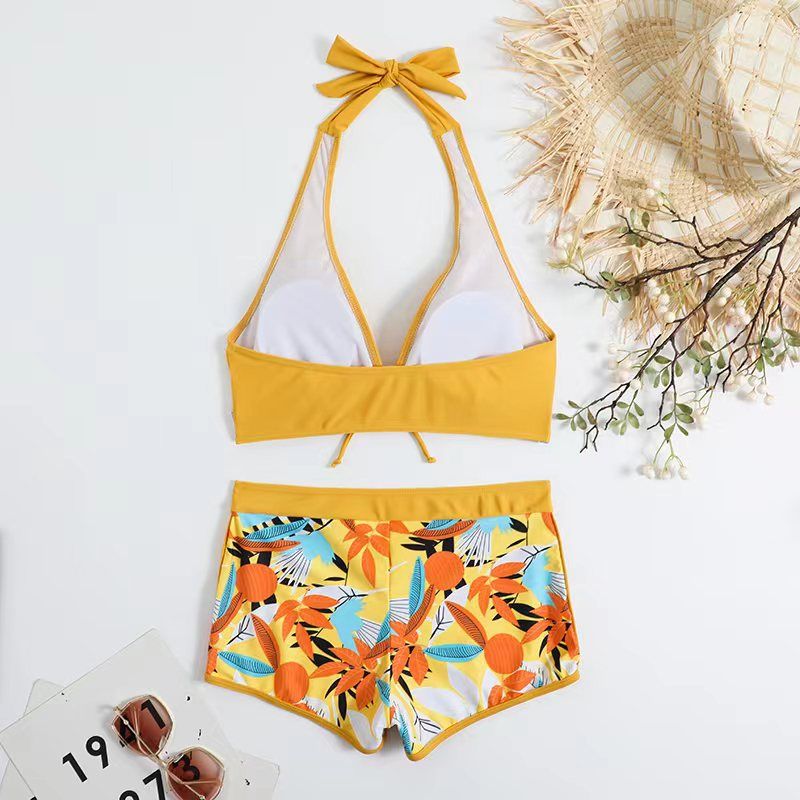 Kadın Giyim Seksi Yüksek Bel Bölünmüş Bikini Kadın Mayo_voghion.com