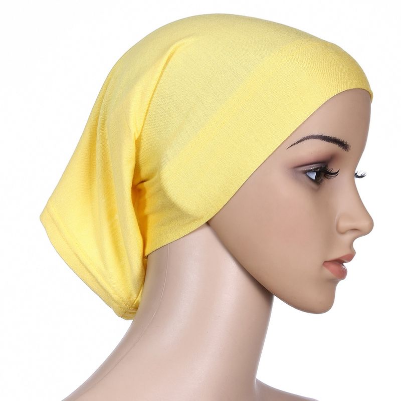 Unisex cap-skjerf dekket med mercerisert bomullsstoff_voghion.com