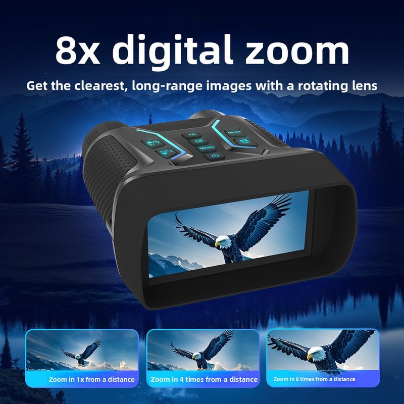 Produktneuheit 2025: Outdoor-Brille mit 4500-mAh-Akku, 4,5-Zoll-Ultra-HD-Bildschirm, 4K-Farbdisplay und Nachtsichtfunktion_voghion.com