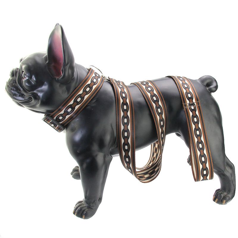 Pet Explosion-Proof Small Medium Large Collar Leash Big Dog Walking Chain_voghion.com