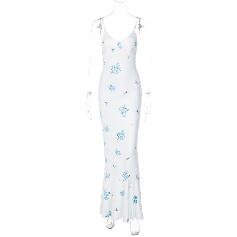 Striped Short Sleeveless Neck Round Midi Maxi Autumn Winter Related End Tie Zipper Solid Breathable Synonyms Outfit_voghion.com