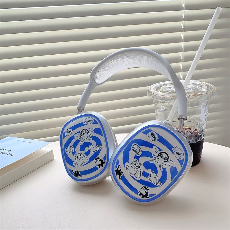 Teljes képernyős kisállat Airpods Max fejhallgató Bluetooth TPU fülhallgató tok_voghion.com
