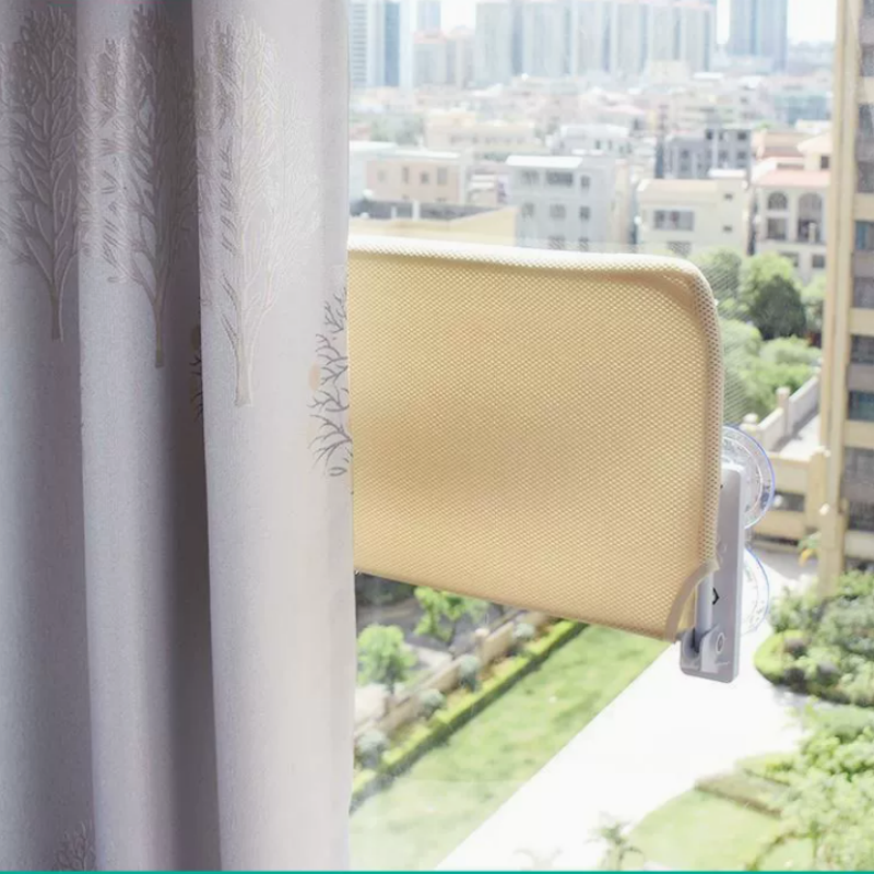 Foldable Balcony Cat Hammock Suction Cup Glass Cat Hanging Window Hammock_voghion.com