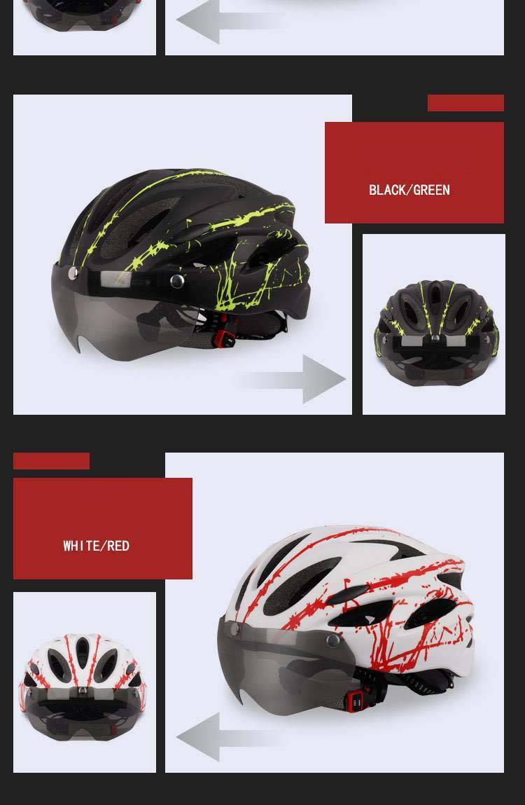 Food Delivery Rider Helmet With Visor - Lightweight One-Piece Design Multi-Ventilation For Summer Adjustable & Breathable Safety Helmet_voghion.com