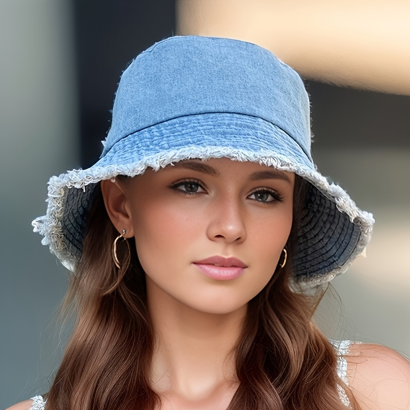1pc 2024 New Spring/Summer Fisherman Hat, Sun Hat, Casual And Fashionable, Suitable For Travel, Protects Against Uv Rays_voghion.com