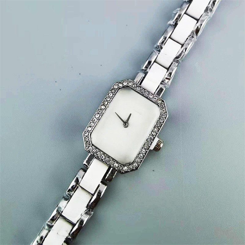 Nuovo orologio da donna in ceramica al quarzo semplice da donna_voghion.com