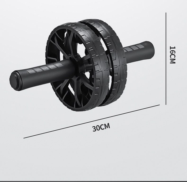 Rueda AB con seis codos, silenciosa, juego combinado de ruedas abdominales, juego de 7 piezas para fitness, juego de pinzas para muñecas y flexiones._voghion.com