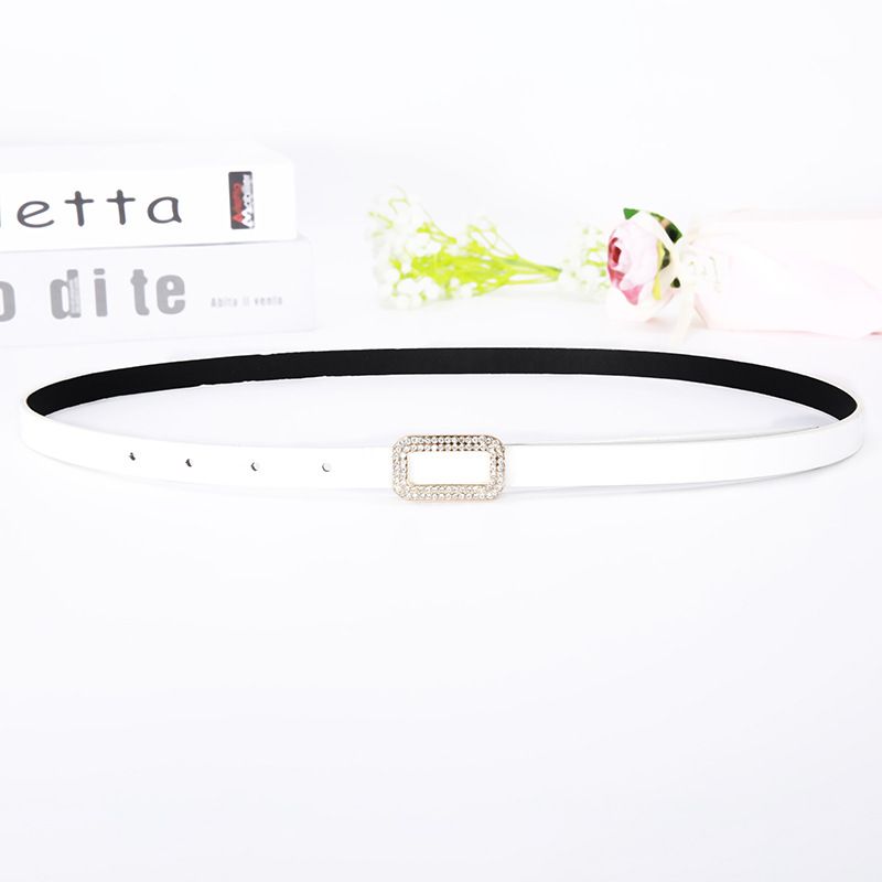 2025 Nuovi Fiori da Donna, Cintura Coreana Versatile e alla Moda, Cintura Stretta e Semplice con Decorazione_voghion.com