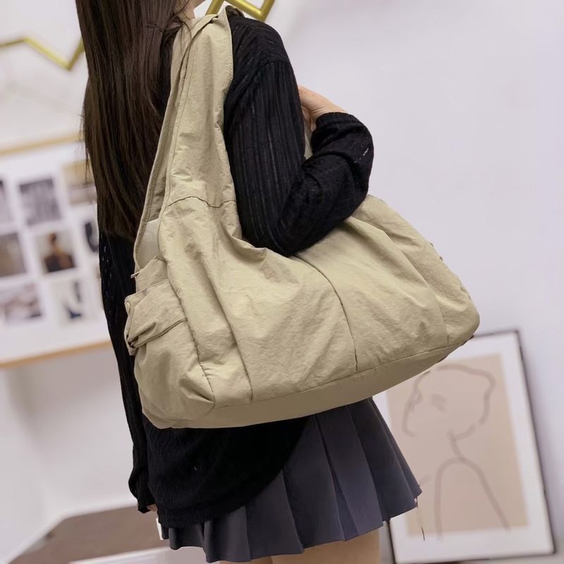 Art Fresh Einfache Schulterhandtasche Damen Casual Handtasche Multi Pocket Mama Reisetasche 2025 Frühling und Sommer Neue Mode Vielseitig_voghion.com