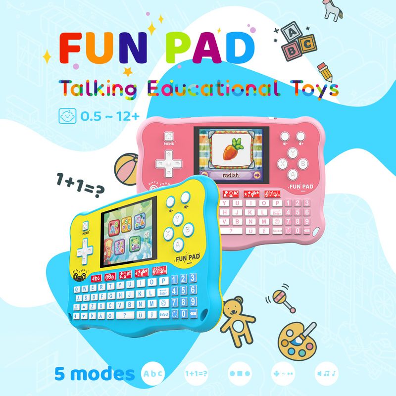 Najlepiej sprzedający się wielofunkcyjny tablet dla dzieci, muzyka alfanumeryczna, nauka głosu, wczesna edukacja, gra logiczna_voghion.com
