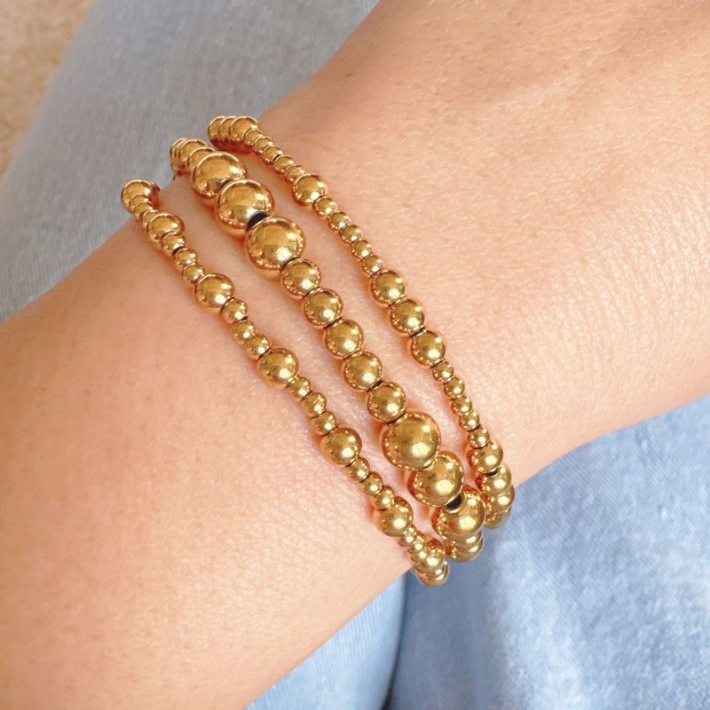 Rhythmical Keep It Forever Stretch Bracelet Set_voghion.com