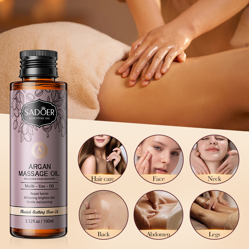 Aceite esencial para masaje corporal con base de rosa Forrest Gump de SADOER_voghion.com