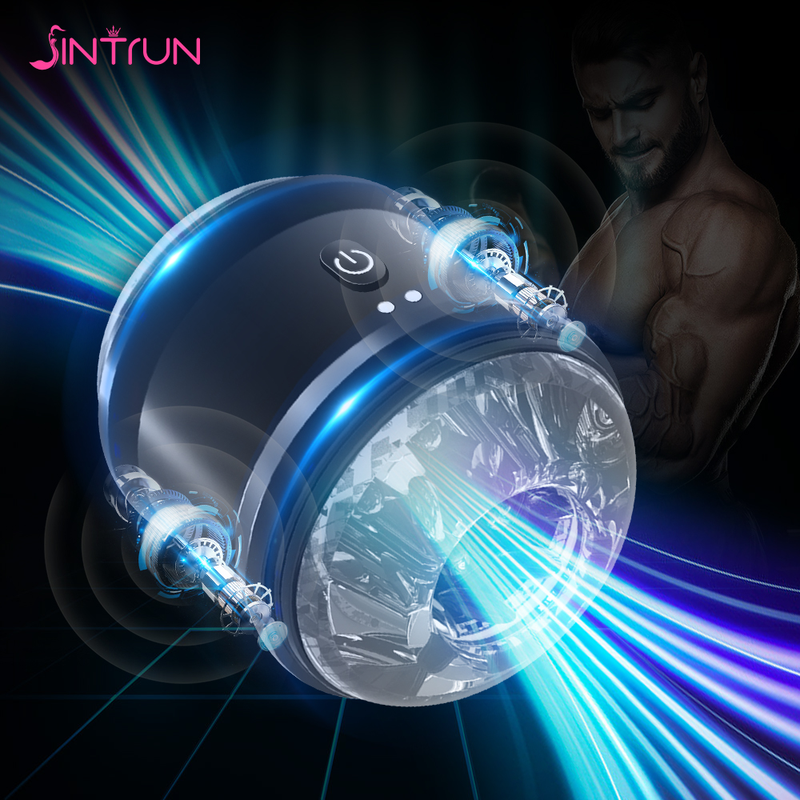 Masturbateur automatique pour homme, puissant, 10 vitesses, vibration, tasse de masturbation, exercice en silicone, rechargeable_voghion.com