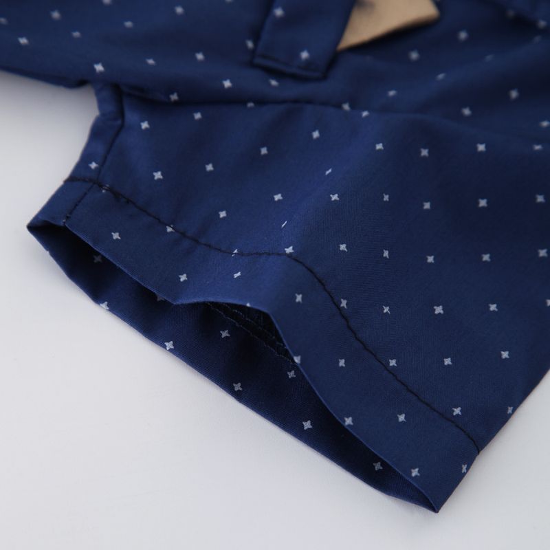 Kinderanzug, Herren-Khaki-Anzug, Kurzarm-Shorts_voghion.com