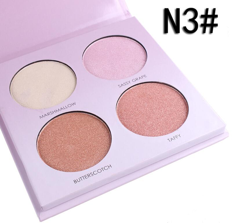 Glow Kit 4-Farben Highlight Contouring Tablett_voghion.com