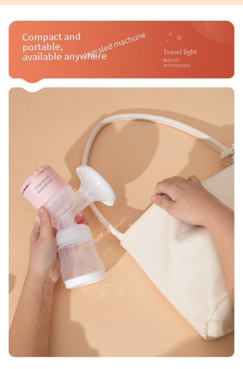 Breast Pumps Electric Breast Pump Integrated Breast Pump Silicone Massage Breast Pump Milking Machine_voghion.com