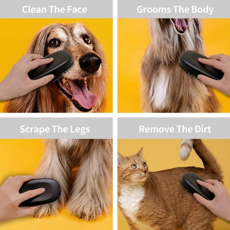 Pet Cat Dog Horse Hair Cleaning Care Comb Tool_voghion.com