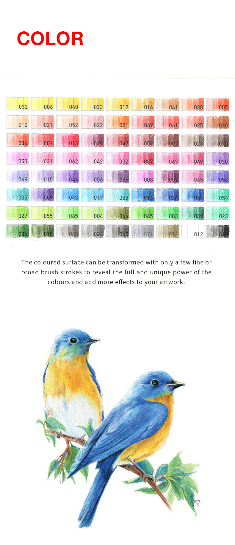 48-Color Premium Colored Pencils Set - Vibrant & Smooth Artist-Grade Drawing Pencils For Kids, Students & Professionals - Ideal For Sketching_voghion.com