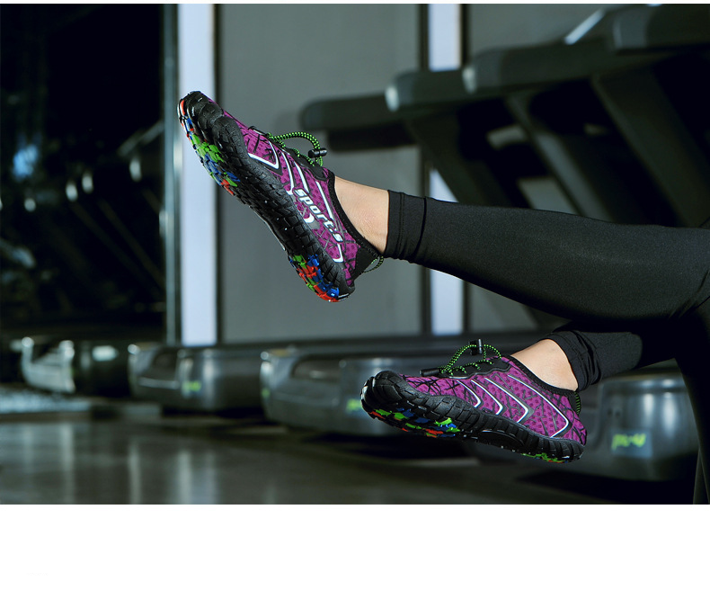 Scarpe da acqua unisex ad asciugatura rapida per nuoto, escursionismo e yoga – Calzini da acqua leggeri e antiscivolo con rete traspirante – Allenamento all'aperto e in palestra_voghion.com