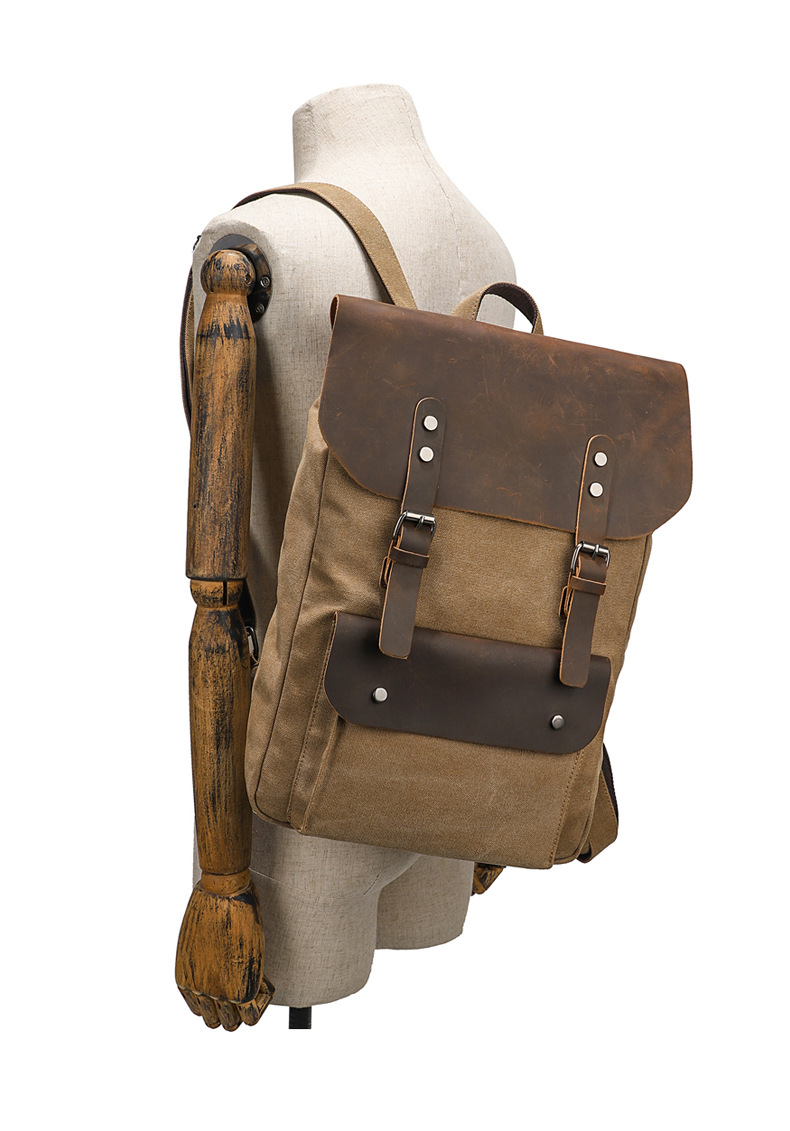 Ny vintage ryggsäck vattentät stor kapacitet ryggsäck utomhus SLR ryggsäck ryggsäck_voghion.com
