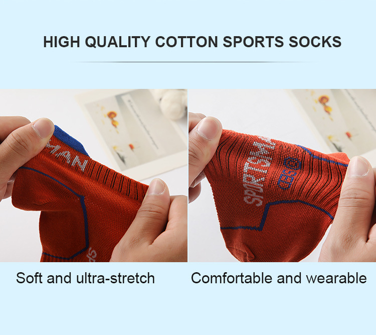 Soc, men's autumn winter sports mesh running sweat absorbing and odor resistant short casual cotton soc, low top_voghion.com