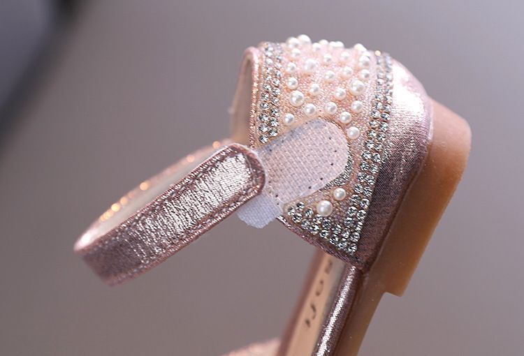 Mädchen Kleine Große Kind Prinzessin Casual Einzelnen Schuh Zeigen_voghion.com