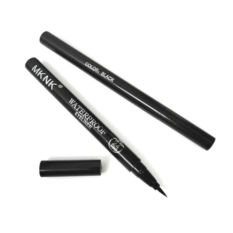 1Pc High Pigmented Eyeliner Pencil Hard Refill Smooth Black Wooden&Liquid Eyeliner Eyebrow Pencil Long-Lasting Cosmetics Makeup_voghion.com