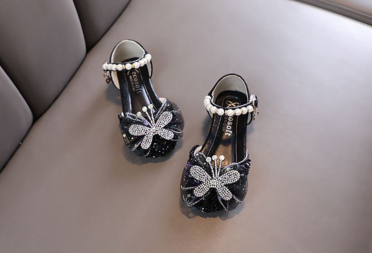 Neu Dame Baby Mädchen Mädchen Prinzessin Diamant Einzelnen Schuh Schuhe Dance_voghion.com