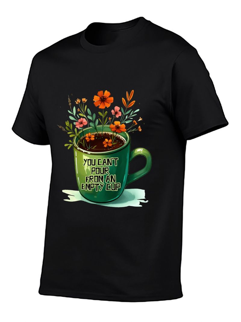 Spring and summer European and American women's new ladies casual fashion loose tops printed women's T-shirts_voghion.com