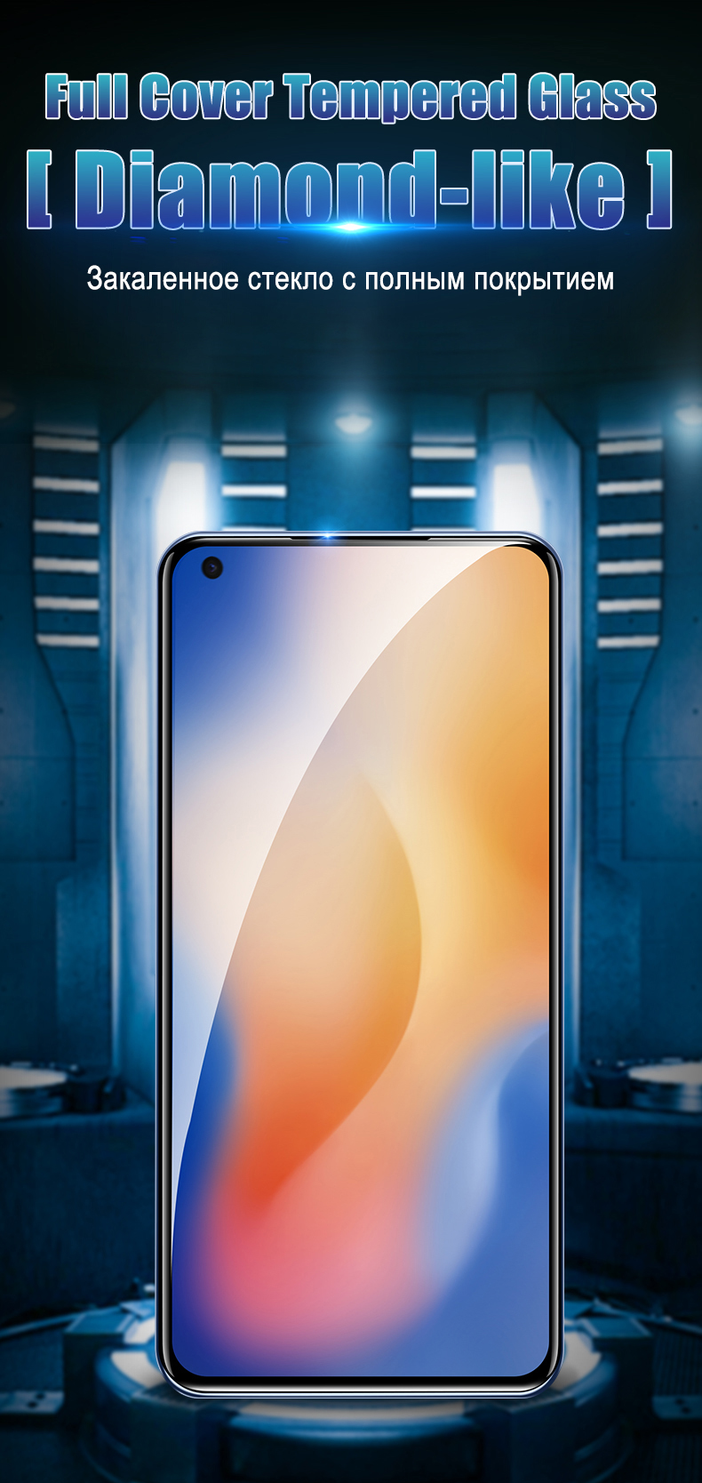 Full Cover Displayschutzfolie für Samsung Galaxy A72 A52 A32 A71 A51 A31 A21 A70 A60 A50 A40 S21 Plus S20 Fe Temper_voghion.com