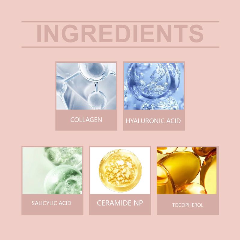 Hoygi Collagen Tear Mask Gentle Exfoliating, Hydrating, Nourishing And Firming Skin Mask_voghion.com