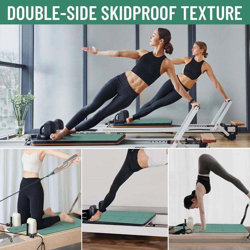 Yogamatten Pilates Core Bed Antislipmat PU Natuurrubber Grote Apparatuur Yogahal Training Core Bed Beschermingsmat_voghion.com