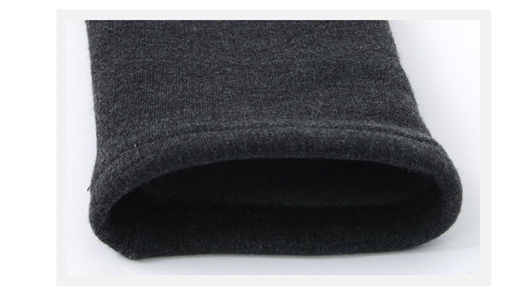 Ženske hlače iz flisa in dveh umetnih pajkic nosijo debele bombažne hlače velike velikosti z visokim pasom in raztegljive ozke hlače_voghion.com