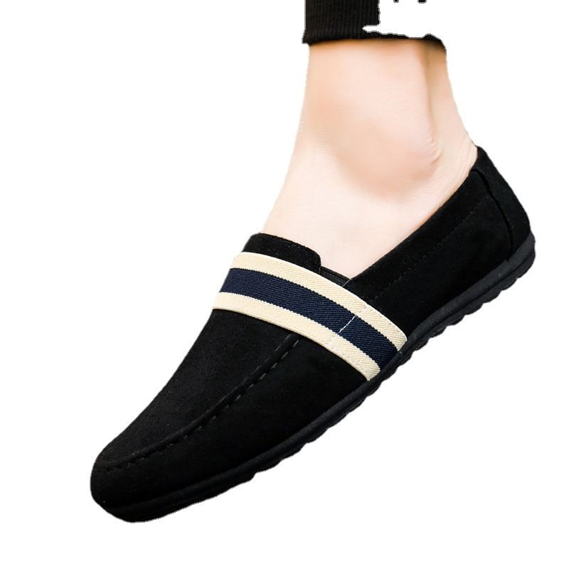 Mocassini casual bassi Bean da uomo primaverili, scarpe alla moda e comode, scarpe traspiranti e versatili_voghion.com