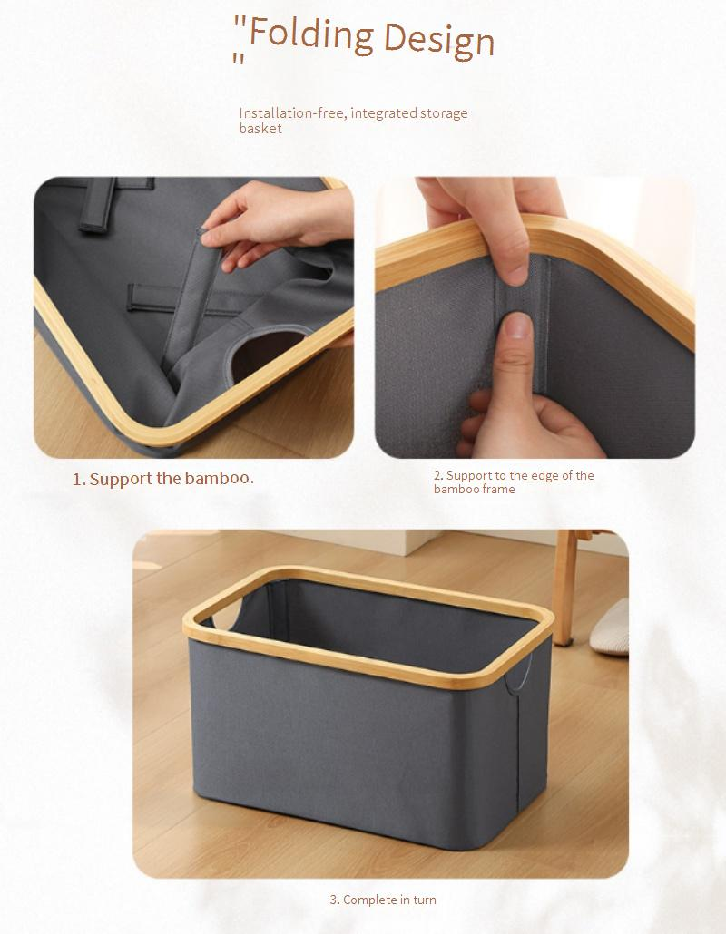 Extra Large Foldable Laundry Basket With Handles - Heavy-Duty Collapsible Clothes Hamper For Laundry Room Bedroom Bathroom & Dorm_voghion.com