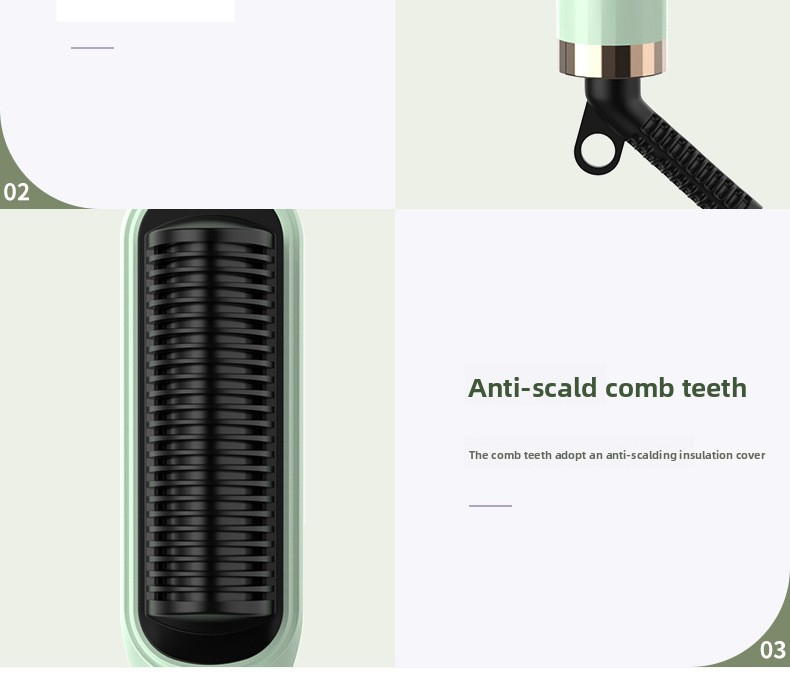 2-In-1 Straightening & Curling Iron With Ionic Technology - Anti-Frizz Hair Styler For Damage-Free Styling - Adjustable Temp 300°F-450°F_voghion.com