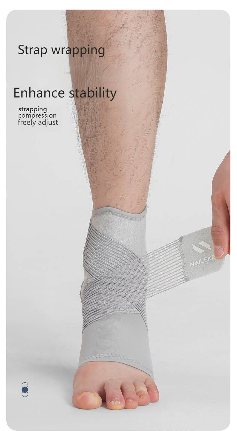 Professional Ankle Brace For Running, Basketball & Tennis – Lightweight Breathable Support With Adjustable Straps For Men & Women_voghion.com