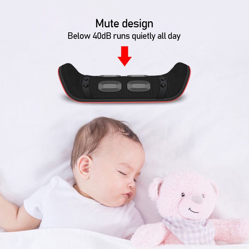 Multi-Level Adjustable Back Electric Waist Massager Traction Device Iatable Hot Compress Lumbar Spine_voghion.com