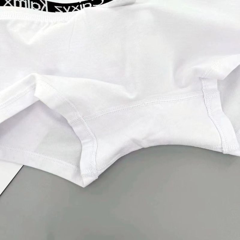 Baumwoll-Slips für Damen – mittelhohe, atmungsaktive, hüfthebende Unterwäsche für Sport und den Alltag (Weiß, Grau, Schwarz, Rot)_voghion.com