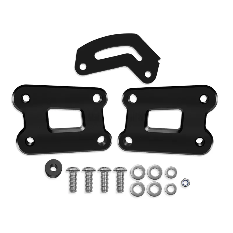 Pour MT09 MT-09 SP FZ09 Passager Arrière Pédales Repose-pieds mt09 fz09 Repose-pieds Kit D'abaissement Support Support Accessoires_voghion.com