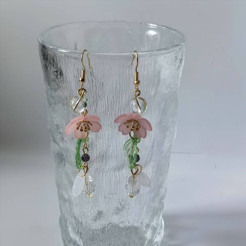 New Chinese Long Tassel Earrings For Women, Elegant And Versatile, Niche Ear Hooks, Ancient Style Earrings, Hanfu_voghion.com