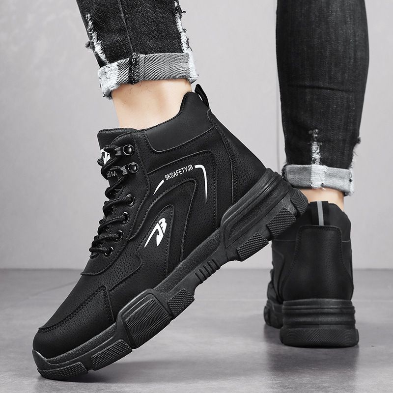 Martin New Autumn Casual Trend Versatile Shoes Men's Wear-Resistant And Anti Slip Workwear Boots_voghion.com
