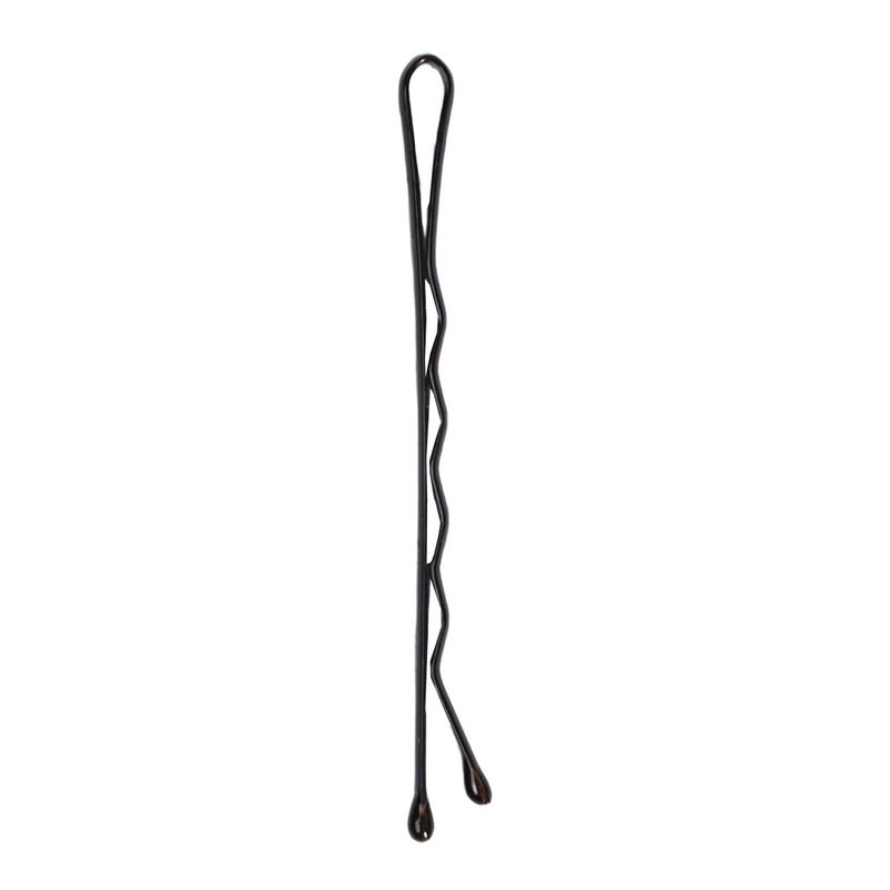 Fermagli per capelli in metallo smaltato a forma di U, senza traccia, con testa rotonda, ondulati e piatti, con una sola linea - Fermagli per sezionare lo stile minimalista coreano_voghion.com