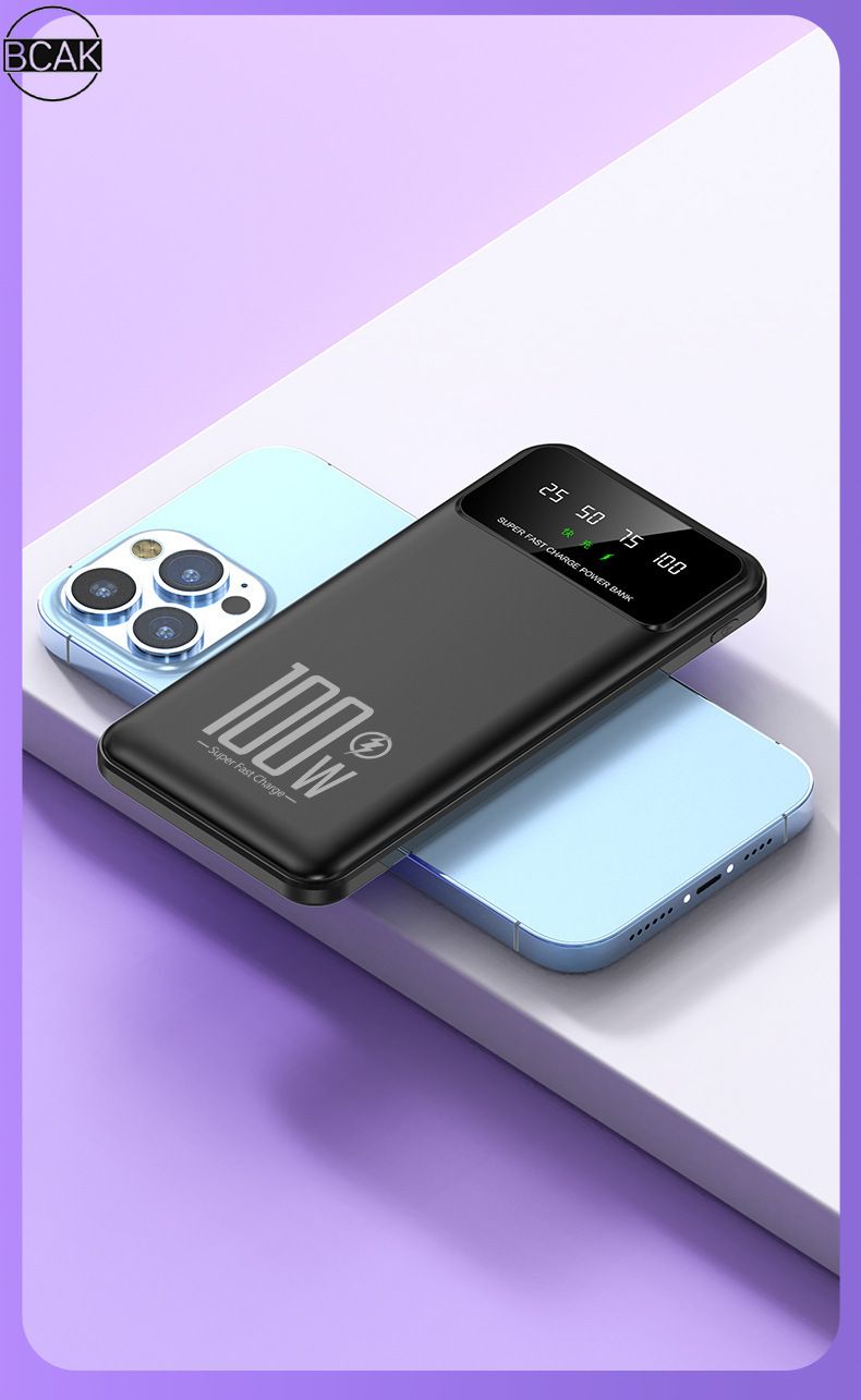 BCAK propose une banque d'alimentation mobile portable de 20 000 mAh, standard authentique, à charge ultra-rapide._voghion.com