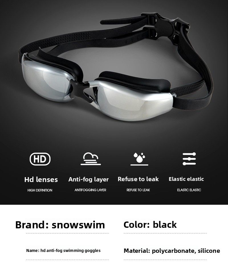 Men's Shark Skin Polyester Swimwear Swim Trunks Five-Point Shorts Quick-Dry Anti-Embarrassment Loose Fit Plus_voghion.com