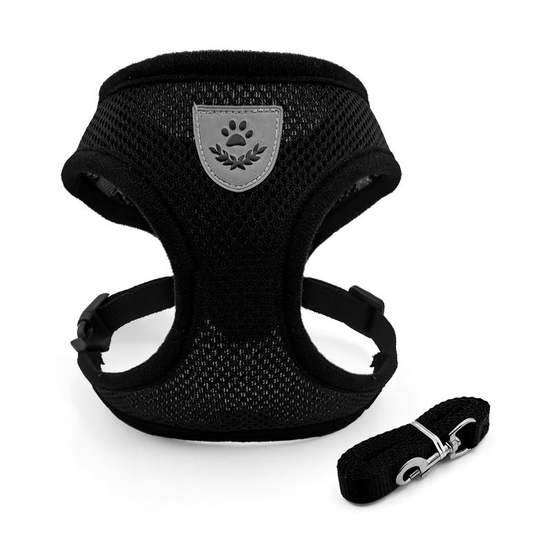 Pet Harness For Walking Dogs And Cats, Outdoor Adjustable Explosion-Proof Vest-Style Leash_voghion.com