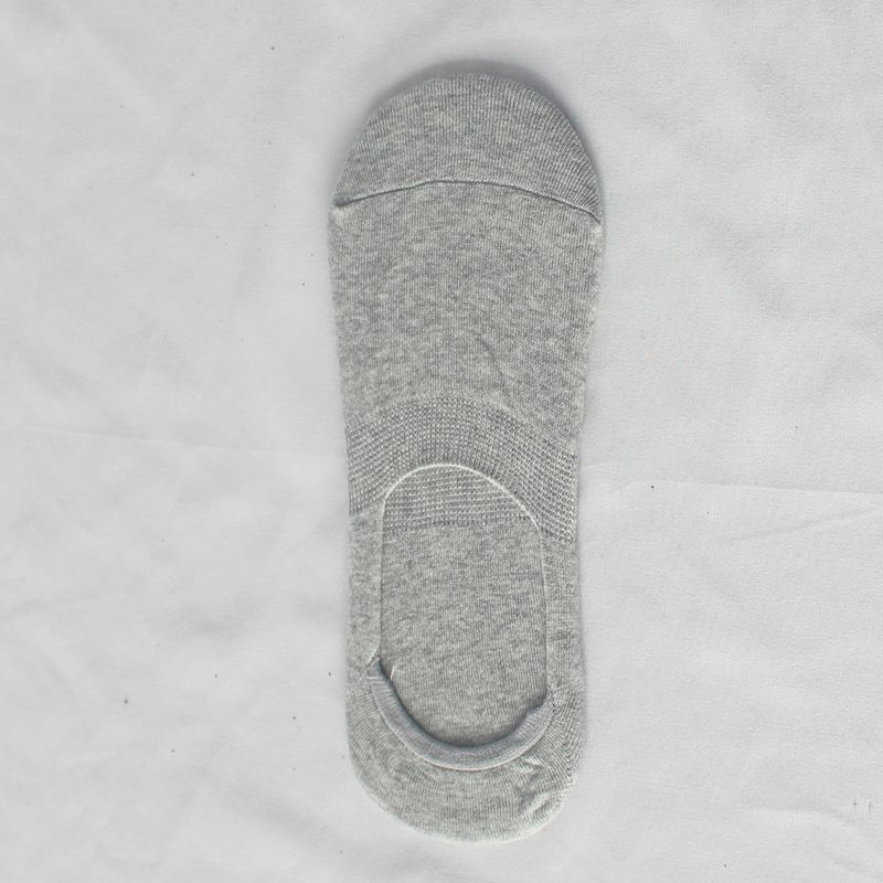 Invisible socks for men Solid color light mouth cotton garter with silicone non-slip boat socks Thin socks for men and women summer_voghion.com