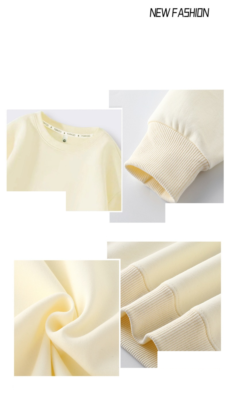 Felpa con cappuccio da ragazza Abiti primaverili e autunnali per ragazze Abiti dolci e carini Abiti autunnali per bambini Top_voghion.com