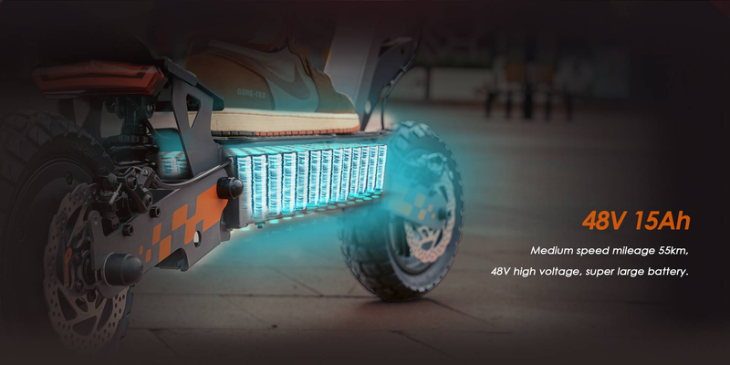 Kukirin G2 foldbar elektrisk scooter 800W motor 48V 15Ah batteri 10 tommer _voghion.com